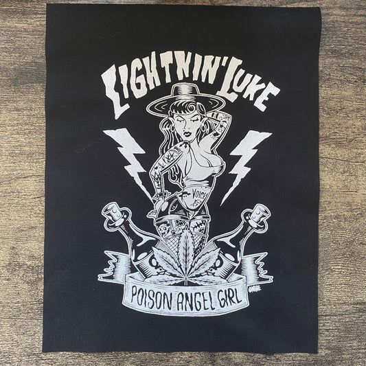 Lightnin' Luke - "Poison Angel Girl" Small Patch