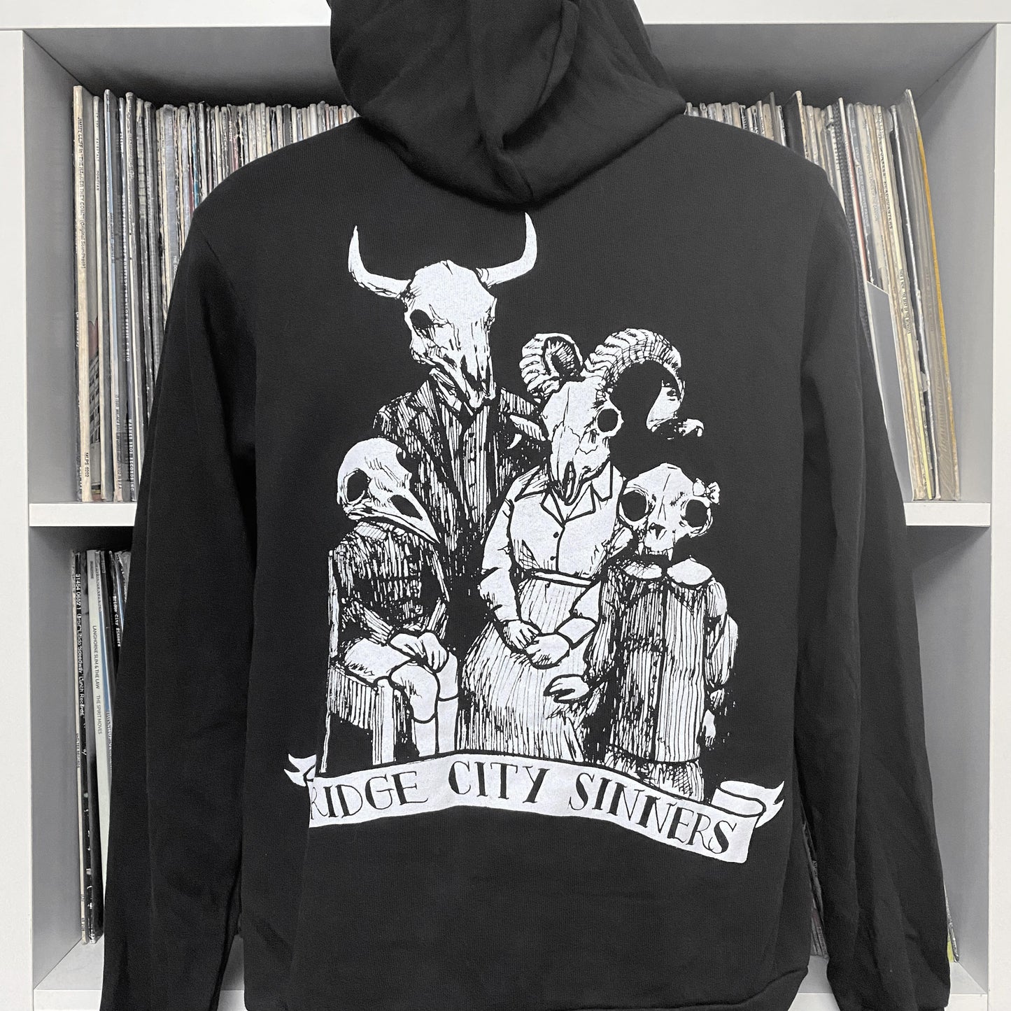 Bridge City Sinners - "Skull Family" Zip Up Hoodie