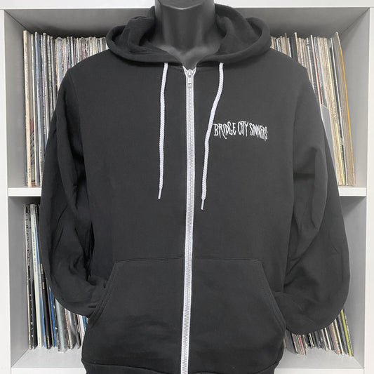 Bridge City Sinners - "Skull Family" Zip Up Hoodie