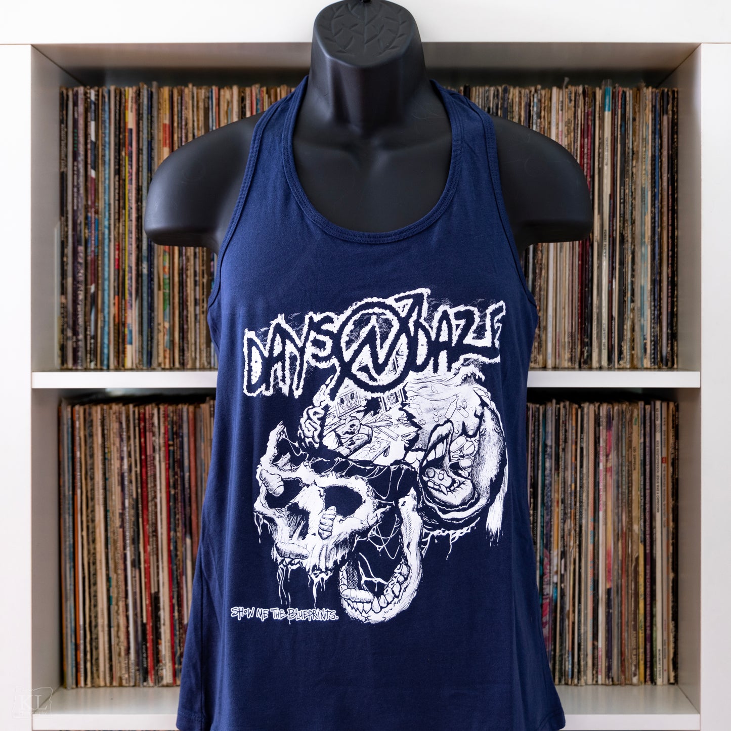 Days N' Daze: Feminine Style Tank Top - "Show me the Blueprints"