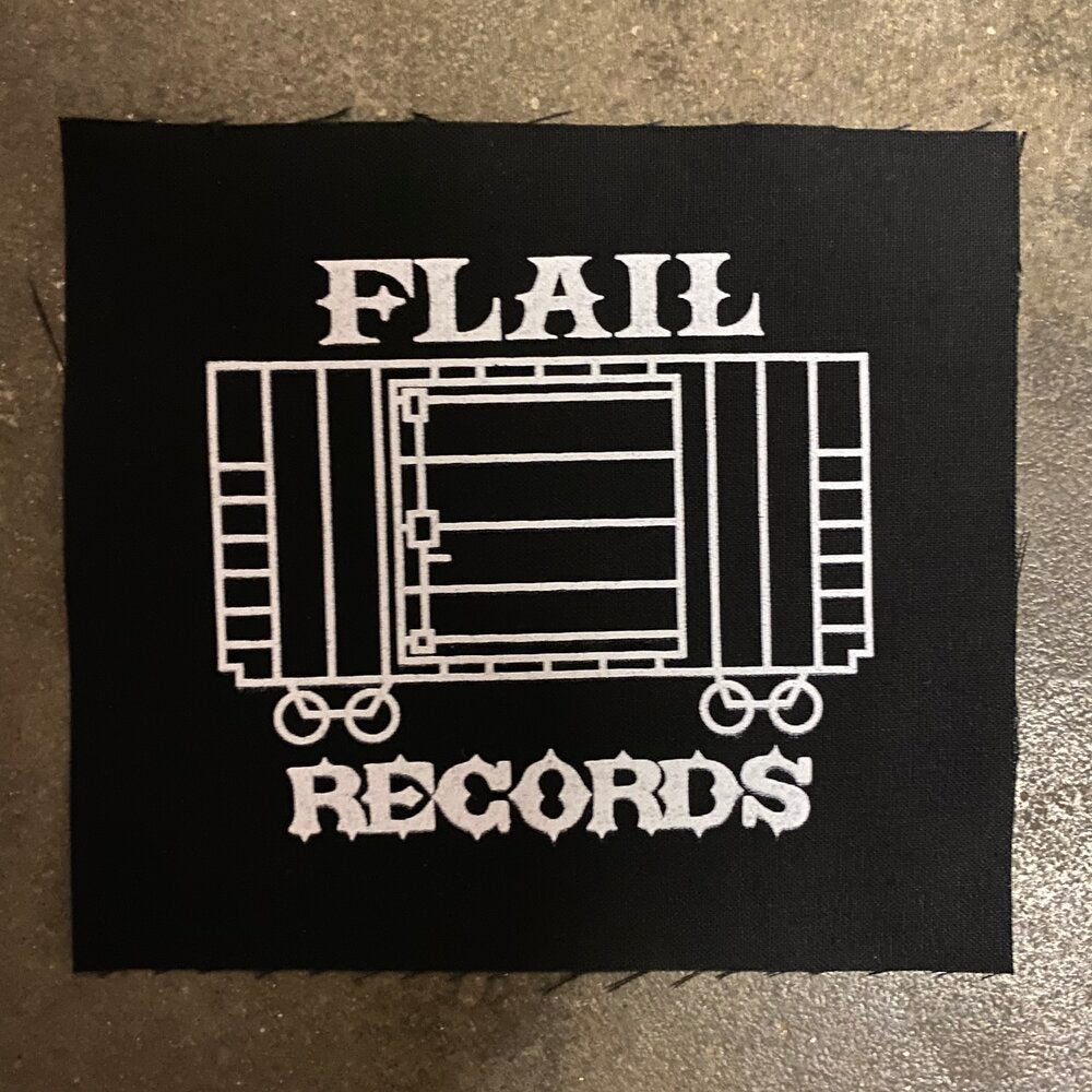 Flail Records Patch (4"x4")