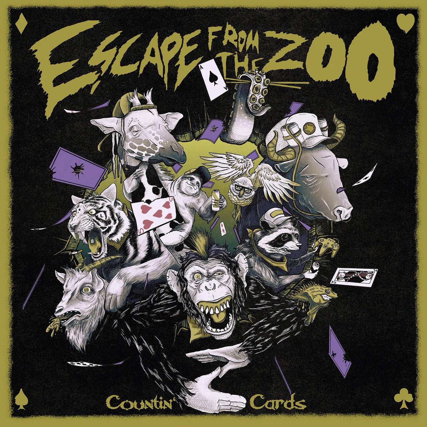 Escape From the Zoo - "Counting Cards" Vinyl