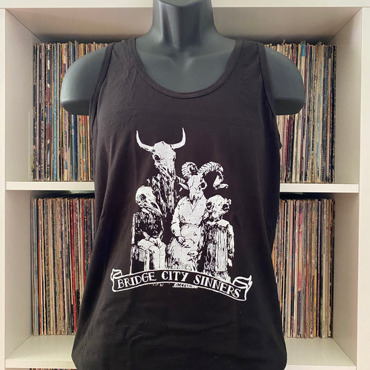 Bridge City Sinners - "Skull Family" Unisex Tank Top